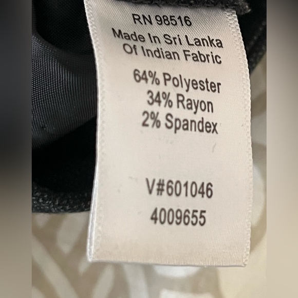 Coldwater Creek dark gray dress pants size 8 - Picture 4 of 5